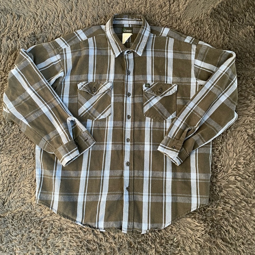 CODET Vintage Flannel | Men 2XL | Model 5”10-175